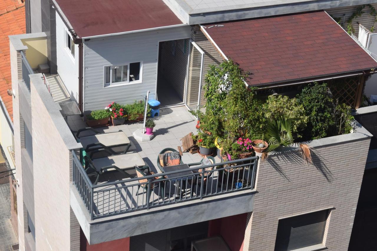 Habitacion Familiar En Un Atico Con Gran Terraza Y,Cocina ,En La Playa Burriana Exteriör bild