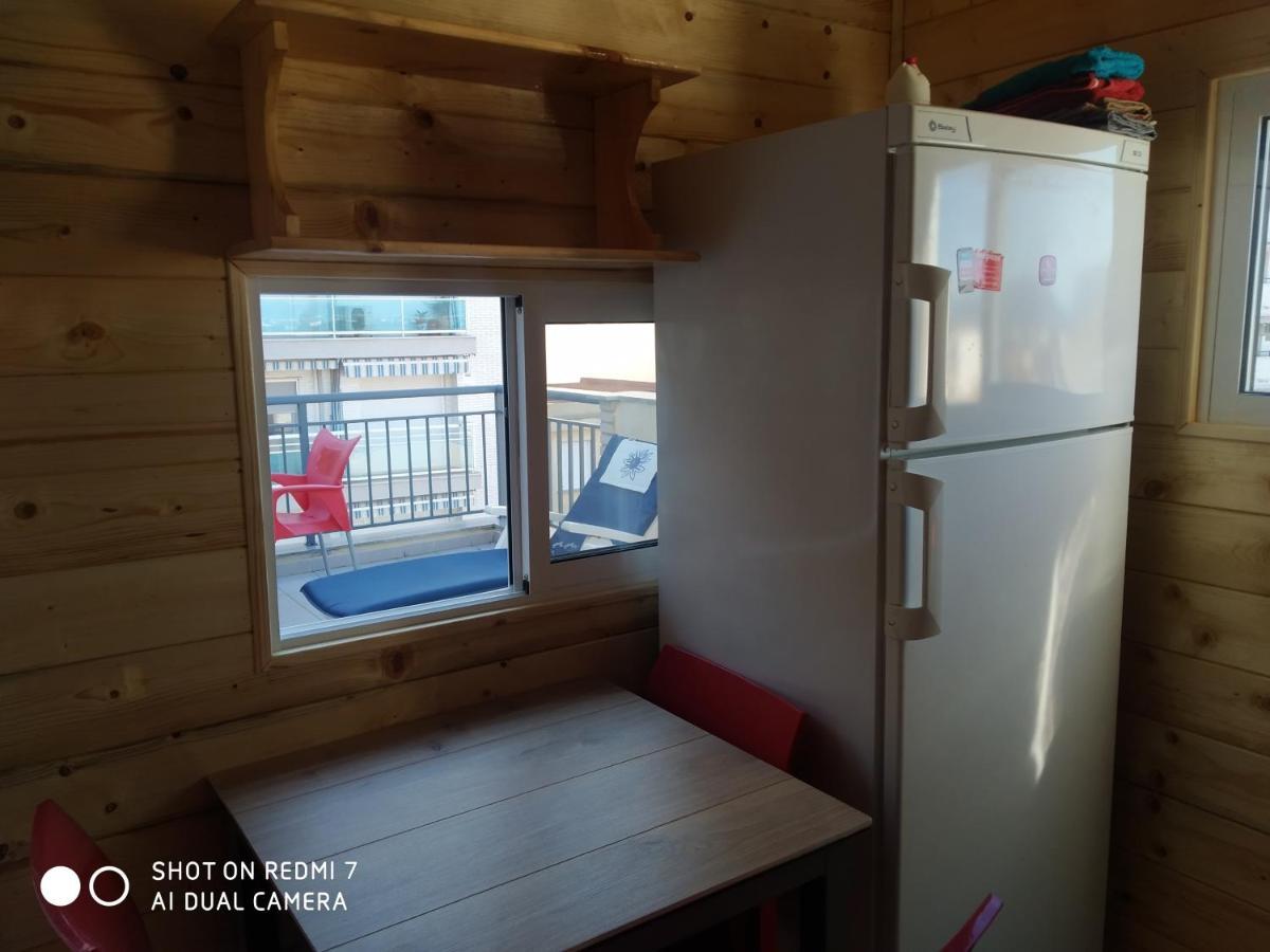 Habitacion Familiar En Un Atico Con Gran Terraza Y,Cocina ,En La Playa Burriana Exteriör bild