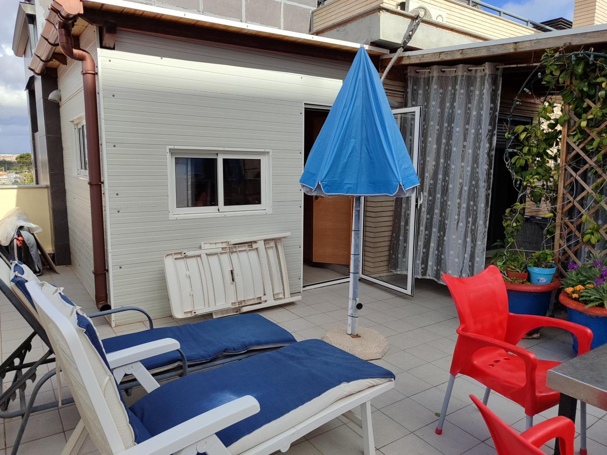 Habitacion Familiar En Un Atico Con Gran Terraza Y,Cocina ,En La Playa Burriana Exteriör bild