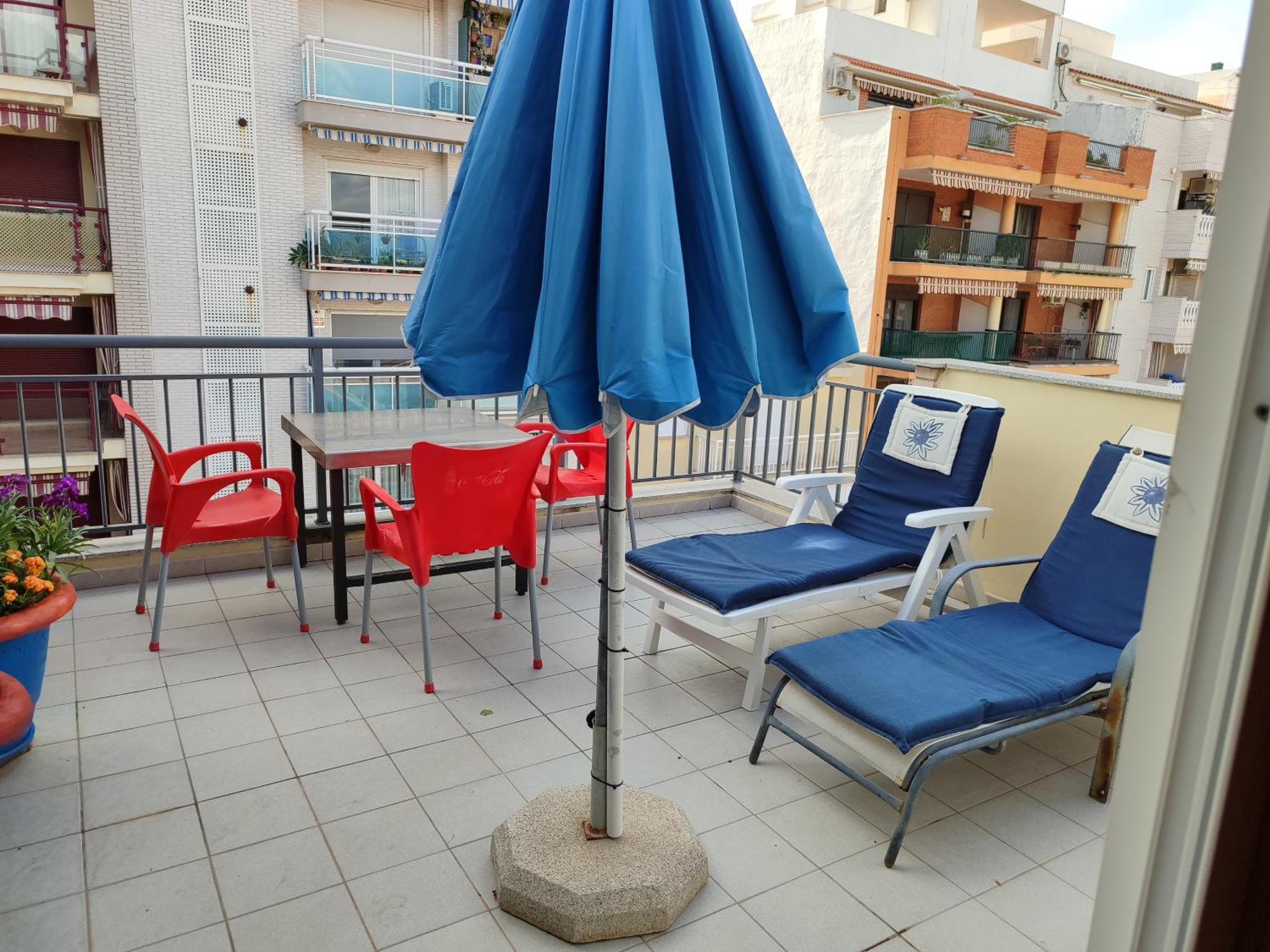 Habitacion Familiar En Un Atico Con Gran Terraza Y,Cocina ,En La Playa Burriana Exteriör bild